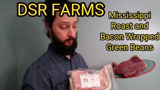 Crockpot Beef Mississippi Roast With Gravy DSR Farms [upl. by Enyallij]