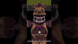 Nightmare Fredbears Missing Body in FNAF [upl. by Lewls]