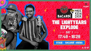 LIVE BACARDÍ NH7 Weekender 2023  The Lightyears Explode  BACARDÍ Arena  ItsaMood [upl. by Altman]