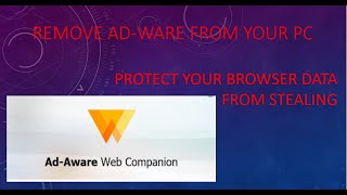 Remove Adware Web CompanionKindof VIrus tuitorial from your PC [upl. by Othe]