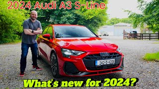 New Audi A3 SLine review  Better than Mercedes and BMW [upl. by Brott47]