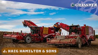 Scottish Spudding  Hamiltons Demo The New Grimme Varitron 470 🥔 [upl. by Reinert]