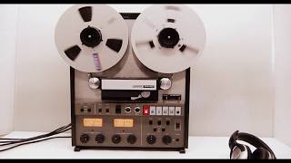 Ampex ATR700 Mastering 15ips Analog Reel Deck look no further [upl. by Grissom]