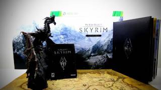 Skyrim Collectors Edition Unboxing [upl. by Romine]