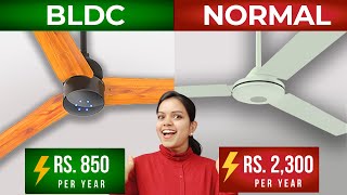 BLDC Fans vs Normal Fans in Detailed Comparison⚡️in Telugu⚡️Which is Best Ceiling Fan [upl. by Aerbua]