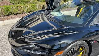 2022 McLaren 720S Spider in Cosmos Black [upl. by Champaigne]