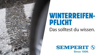 Winterreifenpflicht Das musst du wissen  Semperit Reifen [upl. by Nylsej]