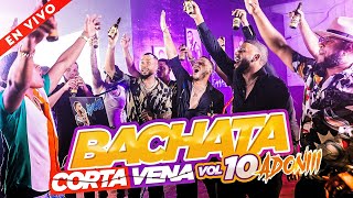 BACHATA CORTA VENAS VOL 10 💔🥃 ROMO PERO FEO 🎤 MEZCLANDO EN VIVO DJ ADONI  BACHATA MIX [upl. by Aihsram576]