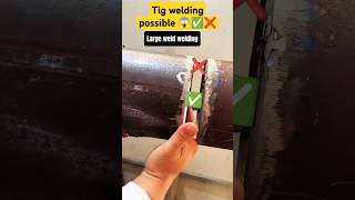 Tig welding technique ❤️ tig mig shorts views sunscribe [upl. by Tennies572]