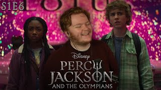 Percy Jackson and the Olympians  S1E6 quotWe Take a Zebra to Vegasquot  REACTION [upl. by Marysa]