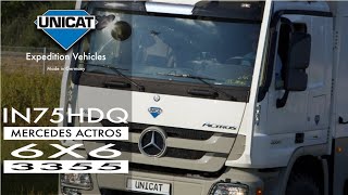 UNICAT Expedition Vehicles  IN75 HDQ  Mercedes Benz Actros 6X6 [upl. by Yerffoj]