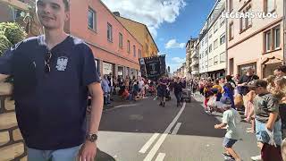 PART 7 Backfischfest Parade 2024 in Worms A Spectacular Display of Tradition and Community [upl. by Joline655]