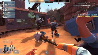 TF2 Class Wars Engineer VS Demoman Gameplay [upl. by Rein]