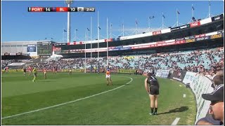 2013 AFL Round 18  Port Adelaide vs Brisbane  Full Highlights [upl. by Berey525]