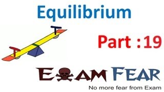 Chemistry Equilibrium part 19 Factor affecting equilibrium concentration change CBSE class 11 XI [upl. by Ayital]