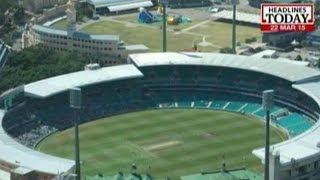 Dry SCG Pitch Awaits IndiaAustralia Semi Final Match [upl. by Towers]