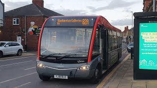 Journey on Route 82A  YJ18DLE  Gateshead Central Optare Solo SR M925 [upl. by Cleveland297]