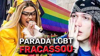 PARADA LGBT FLOPOU A ESQUERDA ESTÁ DERRETENDO [upl. by Alamap548]