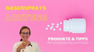 Nasenspray können süchtig machen 👃… bei diesen Wirkstoffen ist Vorsicht geboten‼️ [upl. by Enelyak]