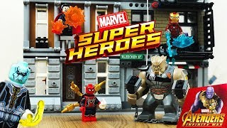 Lego AVENGERS INFINITY WAR Sanctum Sanctorum Showdown 76108 [upl. by Doxia250]