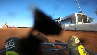 CBR  CamBrooksRacing  GoPro  Adelaide Dirt Kart Club Fast Friday  KT Light 9122022  Heat 1 [upl. by Brower772]