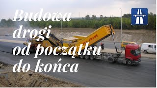 Road construction from the beginning  Budowa drogi od początku [upl. by Latreshia]