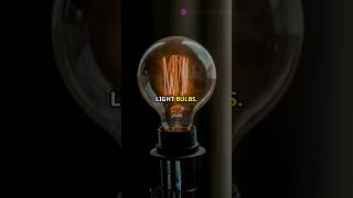 The Light Bulb A Bright History 💡 funfacts lightbulb science scienceshorts light [upl. by Domph]