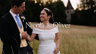 Findon Place Wedding Film  Nicola amp Oliver  West Sussex  2023 [upl. by Pallua443]