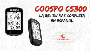 COOSPO CS300 📡 🚴Review  Ciclocomputador GPS para bici muy COMPLETO A PRECIO BARATO [upl. by Kielty]