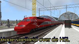 Over de HSL met de Thalys  Train Simulator 2021 [upl. by Adnwahsal]