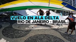 Vuelo en quotAla Deltaquot una experiencia única y inolvidable en Rio de Janeiro [upl. by Lezlie]