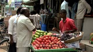 Local vegetable and fruit market of Chennai [upl. by Lathe318]