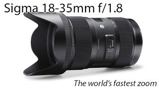 Sigma 1835 f18 review [upl. by Manvil839]