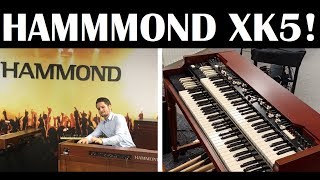 Hammond XK5 Blues  Playing At Hammond Europe [upl. by Cacia]