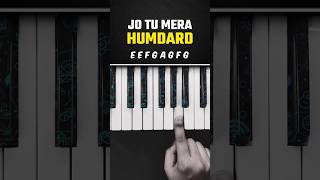 Jo Tu Mera Humdard Piano Tutorial pianotutorial [upl. by Abram]