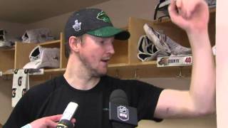 Gotta Hear It Dubnyk baffled by Toronto allowing Roussel’s goal [upl. by Taryne]