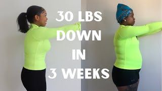 Weight Loss Journey 3 Detox Drinks That HELPED Me Lose 30 lbs In 3 Weeks  PART1  Chazslifestyle [upl. by Kipp]