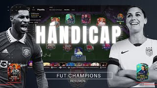 ESTO ES LO QUE PASA CUANDO ¡¡EL HÁNDICAP NO TE DEJA GANAR  Resumen Fut champions  5 FUTURE STARS [upl. by Othilia]