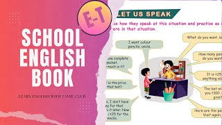 4th standard english bookLet us Speak kidsvideo kidssong kidslearning kids [upl. by Hola]