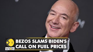 Jeff Bezos slams President Bidens call for gasoline stations to cut prices  World Business Watch [upl. by Andersen]