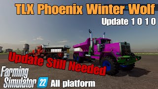 TLX Phoenix Winter Wolf  FS22 UPDATE for all platforms [upl. by Casper]