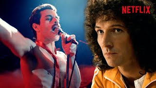 Bohemian Rhapsody  We Will Rock You Rami Malek  Netflix [upl. by Thetes]