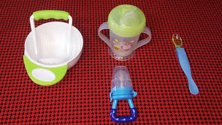 Top 4 Baby Feeding Essentials For Starting Solids  Top Used baby Products  solid essentials [upl. by Anawyt]