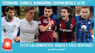 🚨 ROSICO SFOGO e CACO CALCIOMERCATO TESSMANN ZANIOLO BUONGIORNO OKOLI KOOPMEINERS CALAFIORI [upl. by Idahs675]