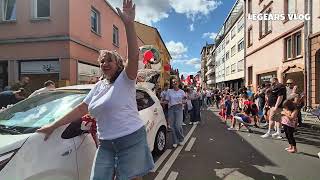 PART 8 Backfischfest Parade 2024 in Worms A Spectacular Display of Tradition and Community Made wi [upl. by Marwin]