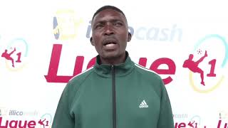 ILLICOCASH LIGUE 1 20242025 BLESSING FC  FC LUBUMBASHI SPORT PROPOS DU COACH DE BLESSING [upl. by Ahsienod]