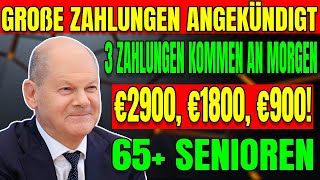 Für Rentner 3 Direktzahlungen angekündigt von Olaf Scholz für die Gesetzliche Rentenversicherung [upl. by Shamus]