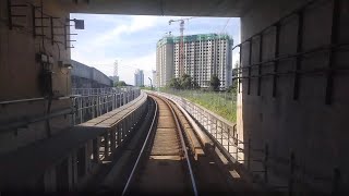 MRT Putrajaya Line  Hyundai Rotem Set 240 Ride  Sungai Besi → Chan Sow Lin [upl. by Ilana]