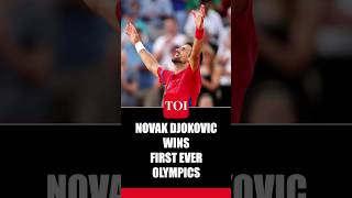 Historic Novak Djokovic Wins His First Ever Olympic Gold Beats Alcaraz At Paris 2024 [upl. by Tawnya736]