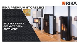 RIKA Premium Store Linz  Das komplette OfenSortiment erleben  DE [upl. by Adnohral]